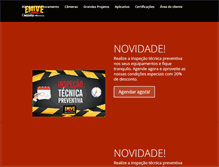 Tablet Screenshot of emive.com.br